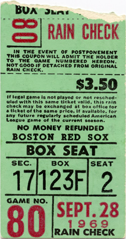 Game #2 (Sep 28, 1969)