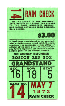 Game #26 (May 7, 1972)