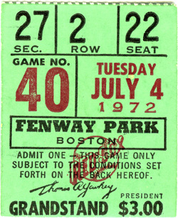 Game #68 (Jul 4, 1972)