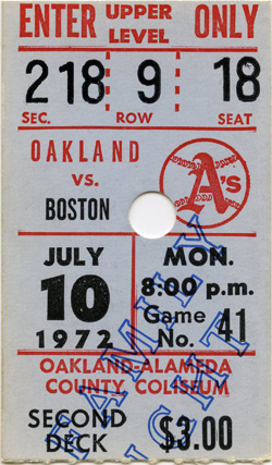 Game #73 (Jul 10, 1972)