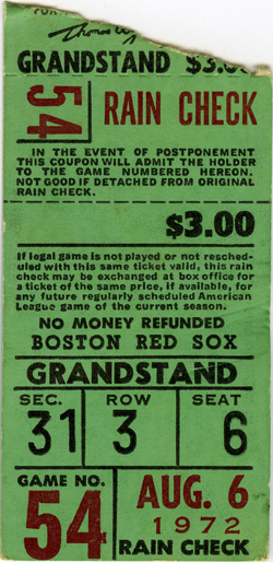 Game #98 (Aug 6, 1972)