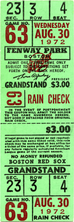 Game #117 (Aug 30, 1972)