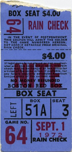 Game #118 (Sep 1, 1972)