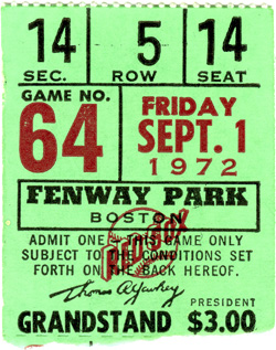 Game #118 (Sep 1, 1972)