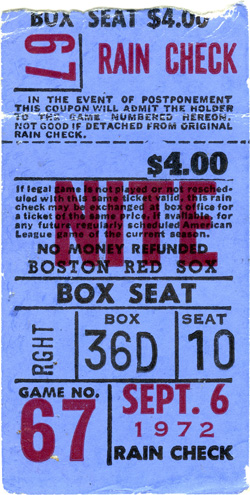 Game #122 (Sep 6, 1972)
