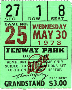 Game #187 (May 30, 1973)