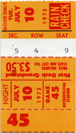 Game #222 (Jul 10, 1973)