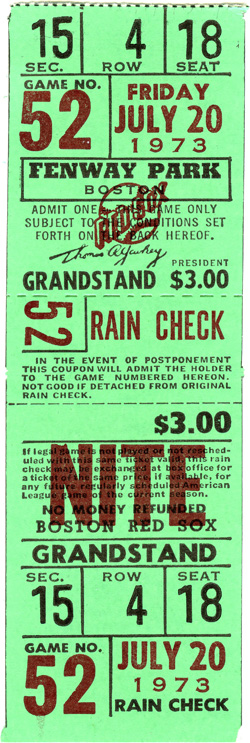 Game #231 (Jul 20, 1973)