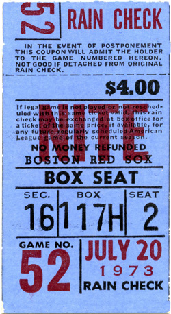 Game #231 (Jul 20, 1973)