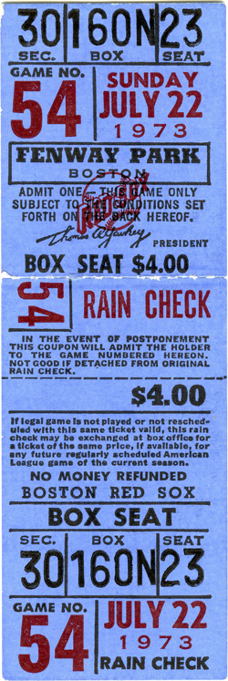 Game #233 (Jul 22, 1973)