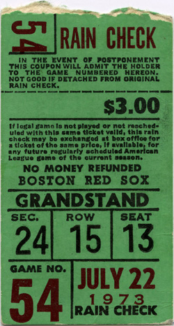 Game #233 (Jul 22, 1973)
