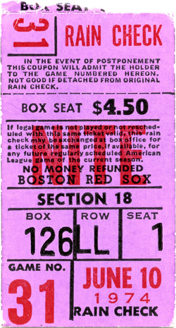 Game #319 (Jun 10, 1974)