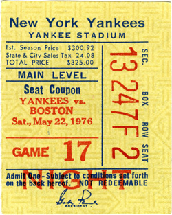 Game #445 (May 22, 1976)