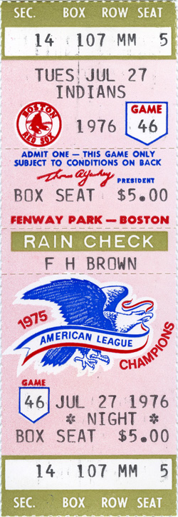 Game #499 (Jul 27, 1976)