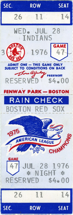 Game #500 (Jul 28, 1976)