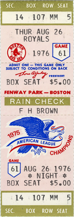 Game #516 (Aug 26, 1976)