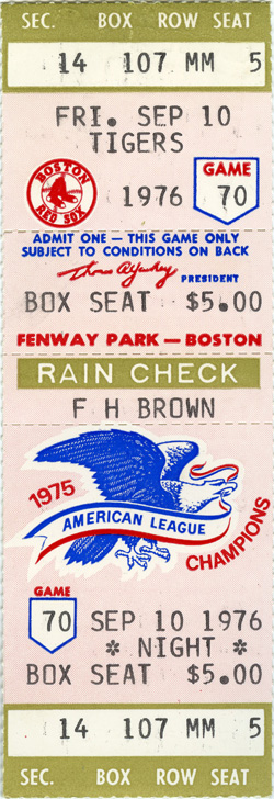Game #530 (Sep 10, 1976)