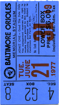 Game #609 (Jun 21, 1977)