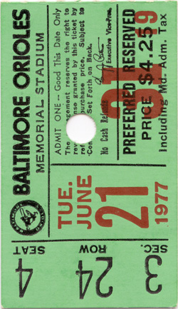 Game #609 (Jun 21, 1977)