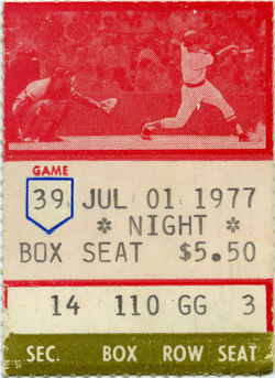 Game #616 (Jul 1, 1977)