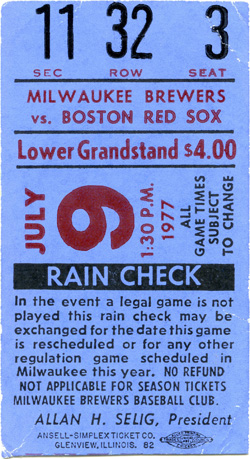 Game #623 (Jul 9, 1977)
