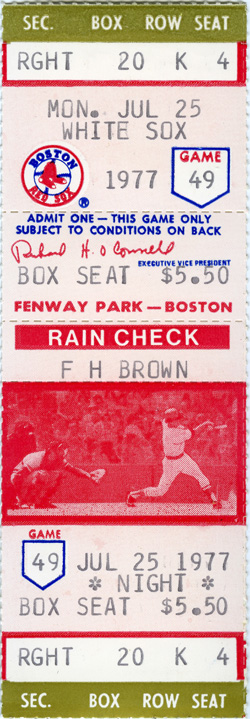 Game #638 (Jul 25, 1977)