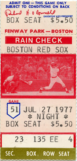 Game #640 (Jul 27, 1977)