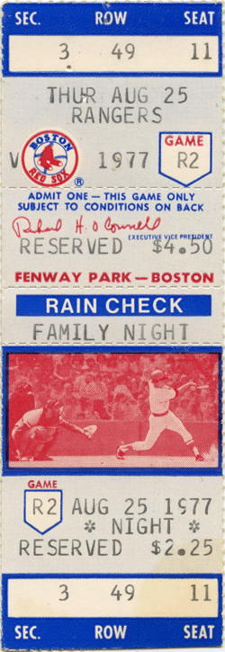 Game #666 (Aug 25, 1977)