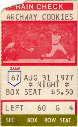 Game #669 (Aug 31, 1977)