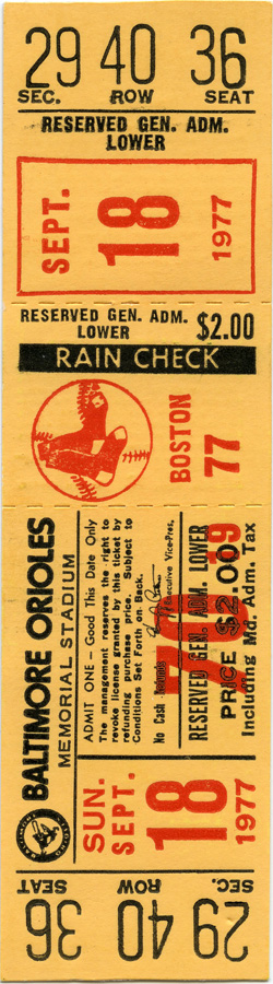 Game #687 (Sep 18, 1977)