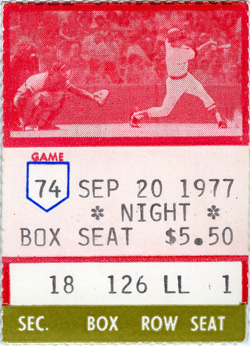 Game #689 (Sep 21, 1977)
