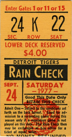 Game #692 (Sep 24, 1977)