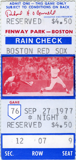 Game #694 (Sep 27, 1977)