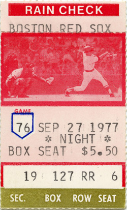 Game #695 (Sep 27, 1977)