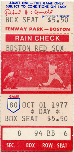 Game #699 (Oct 1, 1977)