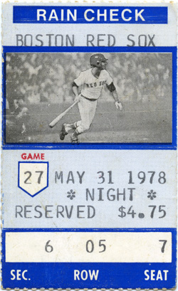 Game #746 (May 31, 1978)