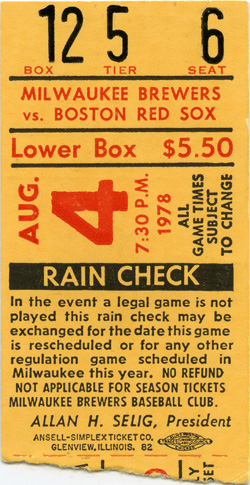 Game #800 (Aug 4, 1978)