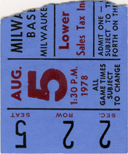 Game #801 (Aug 5, 1978)