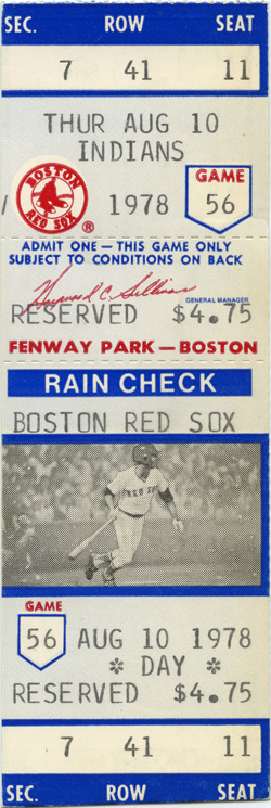 Game #805 (Aug 10, 1978)