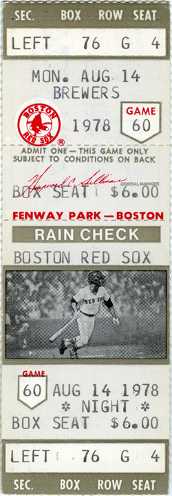 Game #810 (Aug 14, 1978)