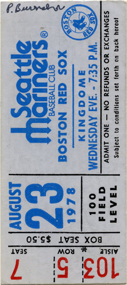 Game #818 (Aug 23, 1978)