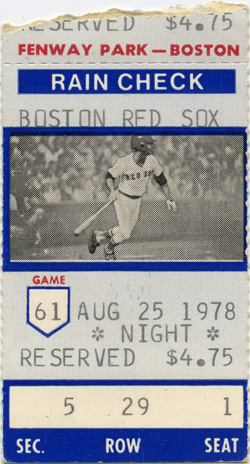 Game #819 (Aug 25, 1978)