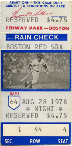 Game #822 (Aug 28, 1978)