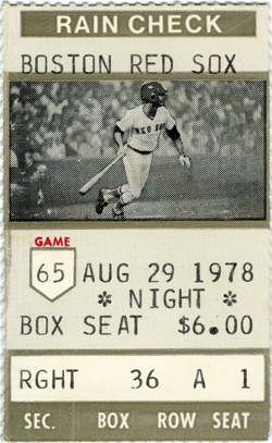 Game #823 (Aug 29, 1978)
