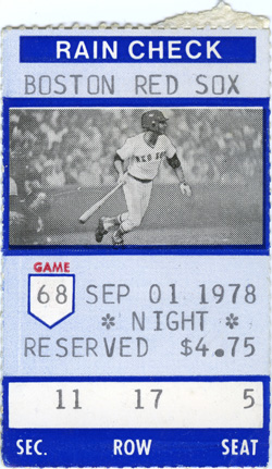 Game #826 (Sep 1, 1978)
