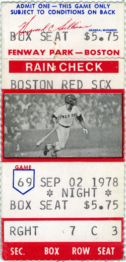 Game #827 (Sep 2, 1978)