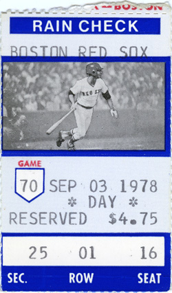 Game #828 (Sep 3, 1978)