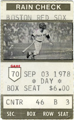 Game #828 (Sep 3, 1978)