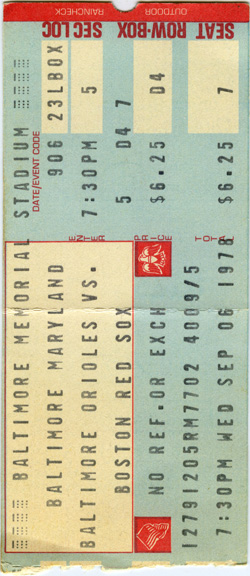 Game #831 (Sep 6, 1978)
