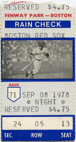 Game #833 (Sep 8, 1978)